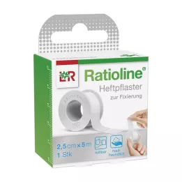 RATIOLINE akutt limpuss 2,5 cmx5 m, 1 stk
