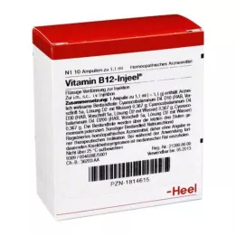 VITAMIN B12 INJEEL ampuller, 10 stk