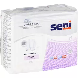 SAN SENI Maxi Anatomical Maler Tag Gr.3, 10 stk