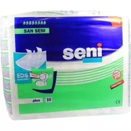 SAN SENI pluss anatomiske maler natt Gr.3, 10 stk