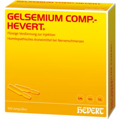 Gelsemium Comp Hever, 100x2 ml Gelsemium Comp Hever, 100x2 ml
