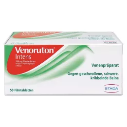 VENORUTON intense filmdrasjerte tabletter, 50 stk