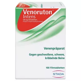 VENORUTON intense filmdrasjerte tabletter, 100 stk