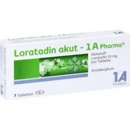 Loratadin Akutt 1A Pharma, 7 stk