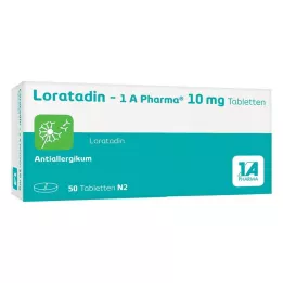 LORATADIN-1A Pharma Tabletter, 50 stk