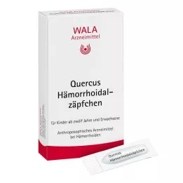 QUERCUS HEMOROIDALE SUPPOSITORIER, 10X2 g