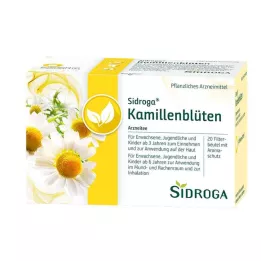 SIDROGA Tefilterposer med kamilleblomst, 20X1,5 g