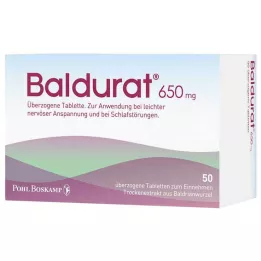 BALDURAT Filmdrasjerte tabletter, 50 stk