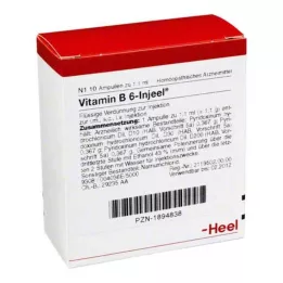 VITAMIN B6 INJEEL ampuller, 10 stk