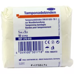 Tamponadebind 1 CMX5 M unstering Hartmann, 10 stk