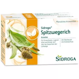 SIDROGA Spitzwegerich tefilterpose, 20x1.4 g