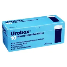 Uro Box beholder for urin, 10 stk