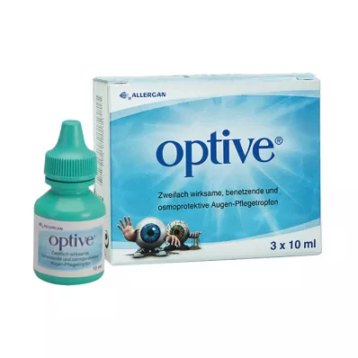 OPTIVE Øyedråper, 3X10 ml