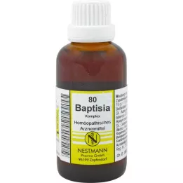 BAPTISIA KOMPLEX No.80 fortynning, 50 ml