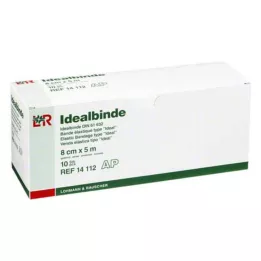 IDEALBINDE Lohmann 8 cmx5 m med hempe, 10 stk