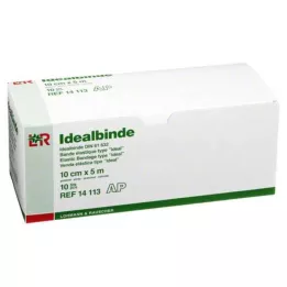 IDEALBINDE Lohmann 10 cmx5 m med hempe, 10 stk