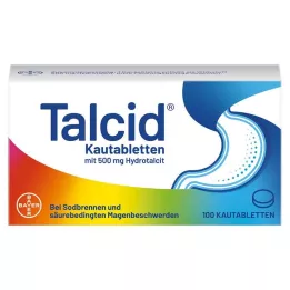 TALCID Tyggetabletter, 100 stk