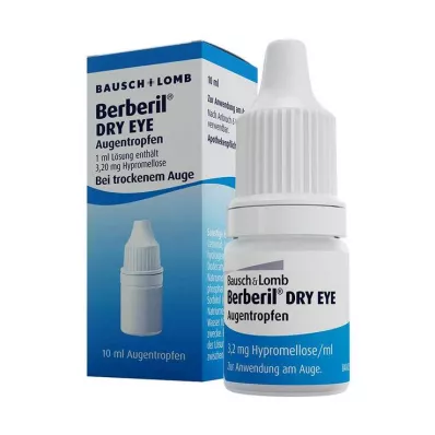 BERBERIL Øyedråper med tørre øyne, 10 ml