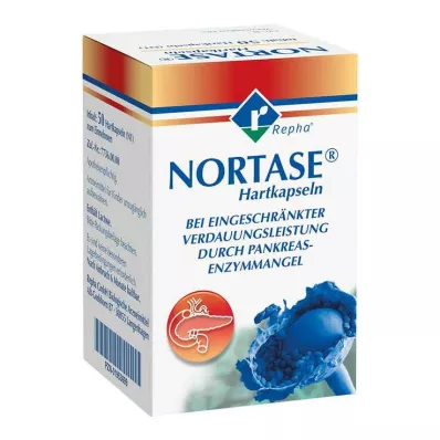 NORTASE kapsler, 50 stk NORTASE kapsler, 50 stk