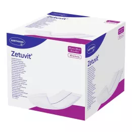 ZETUVIT Absorberende kompresser usterile 20x20 cm, 30 stk