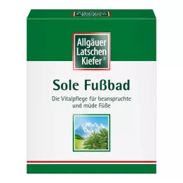 ALLGÄUER LATSCHENK. Såle fotbad, 10X10 g