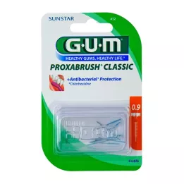 GUM Proxabrush erstatning børste stearinlys, 8 stk