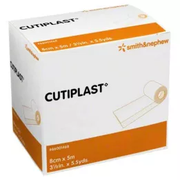 CUTIPLAST 8 cmx5 m sårbandasje i dispenser, 1 stk