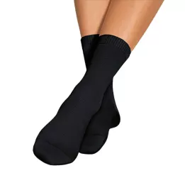 Bort myk sokker langt 38-40 svart, 2 stk