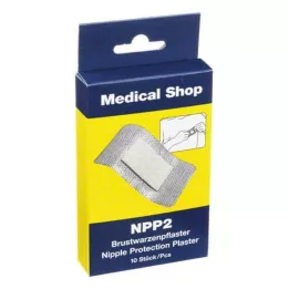 BRUSTWARZENPFLASTER NPP2, 10 stk
