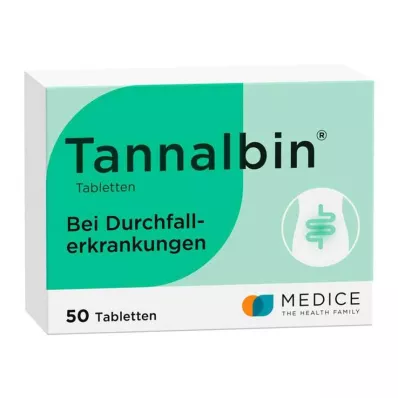 TANNALBIN Tabletter, 50 stk TANNALBIN Tabletter, 50 stk