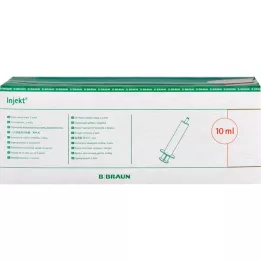 INJEKT Solo sprøyte 10 ml Luer eksentrisk PVC-fr., 100X10 ml