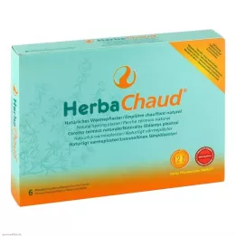 HERBACHAUD Varmeplaster, 6 stk
