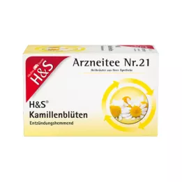 H&amp;S Kamille te-filterposer, 20X1,5 g