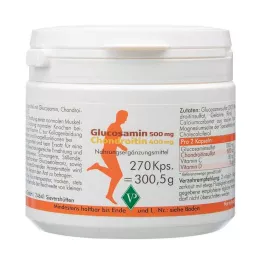 Glukosamin 500 mg + Chondroitin 400 mg kapsler, 270 stk