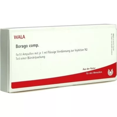 BORAGO COMP.ampules, 50x1 ml