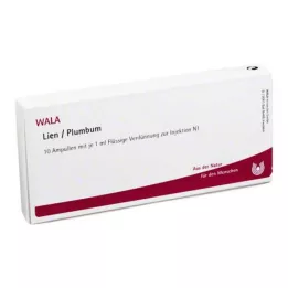 LIEN/PLUMBUM ampules, 10x1 ml