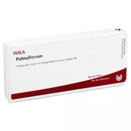 PULMO/FERRUM ampules, 10x1 ml