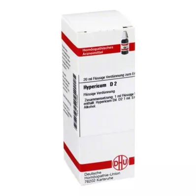 HYPERICUM D 2 Fortynning, 20 ml HYPERICUM D 2 Fortynning, 20 ml