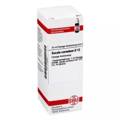 SECALE CORNUTUM D 12 Fortynning, 20 ml