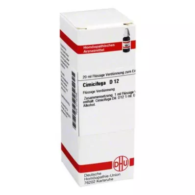 CIMICIFUGA D 12 Fortynning, 20 ml CIMICIFUGA D 12 Fortynning, 20 ml