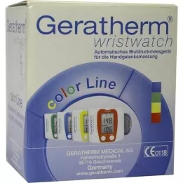 GERATHERM Bluedr.Messg.hand.Dig.Wrist Watch Blau, 1 stk