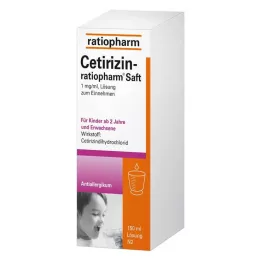 CETIRIZIN-ratiopharm juice, 150 ml