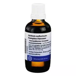 ACIDUM SULFURICUM KOMPLEX væske, 50 ml