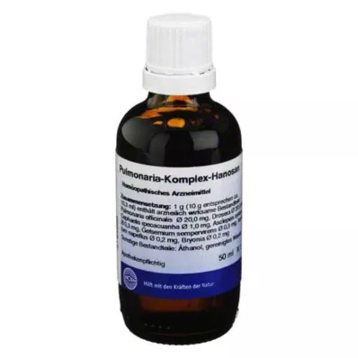 PULMONARIA KOMPLEX Hanosan væske, 50 ml