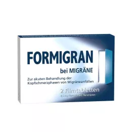 FORMIGRAN Filmdrasjerte tabletter, 2 stk