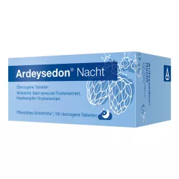 ARDEYSEDON Nattbelagte tabletter, 100 stk