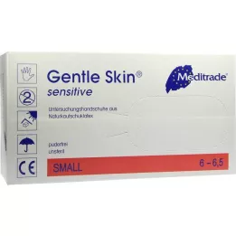 GENTLE SKIN Sensitive U.Hands.Lat.unster.pf størrelse S, 100 stk