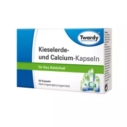 Kieselerde + kalsium kapsler, 60 stk