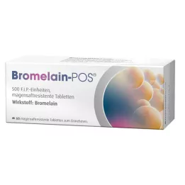 BROMELAIN POS gastro-resistente tabletter, 60 stk