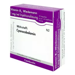 VITAMIN B12 WIEDEMANN 1 mg/ml Injeksjonsoppløsning, 10 stk
